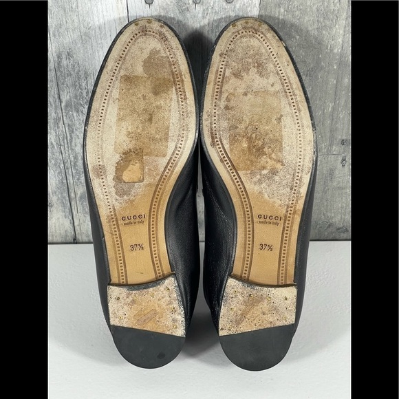 GUCCI Women's Brixton Horsebit Convertible Loafer Black Learner Size-37.5 $920 - Picture 16 of 16